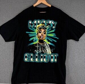 Missy Elliott Supa Dupa Fly T-Shirt XL Out Of This World Tour 2024 Rap Tee